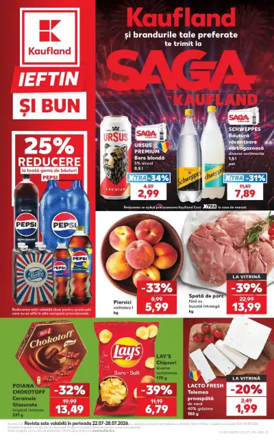 Kaufland Domnesti: Ofertă actuală din 22.07.2026