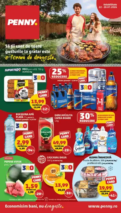 PENNY Catalog: Ofertă actuală din 22.07.2026
