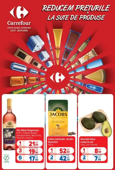 Carrefour Catalog: Ofertă actuală din 22.07.2026