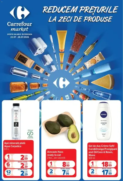 Carrefour Catalog Market: Ofertă actuală din 22.07.2026