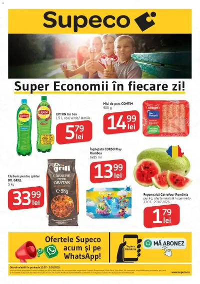 Supeco Catalog: Ofertă actuală din 23.07.2026