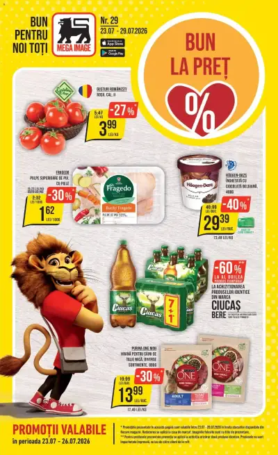 Mega Image Catalog: Ofertă actuală din 23.07.2026