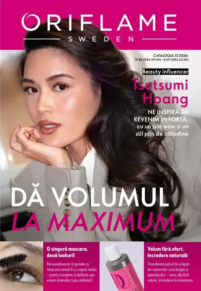 Oriflame Catalog 12 2026: Ofertă actuală din 19.08.2026