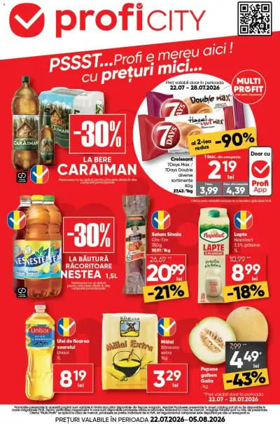 Profi Catalog City nou: Ofertă actuală din 22.07.2026