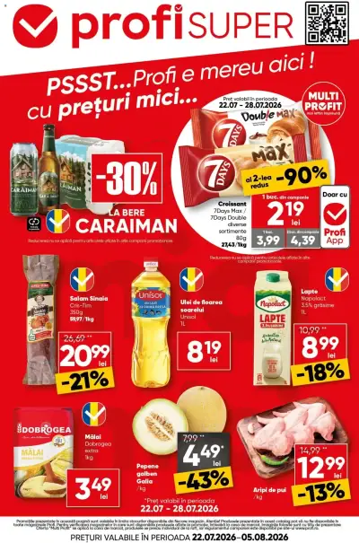 Profi Catalog Super: Ofertă actuală din 22.07.2026