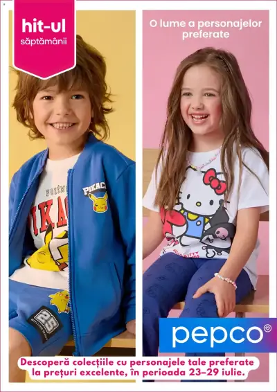 Pepco Catalog: Ofertă actuală din 23.07.2026