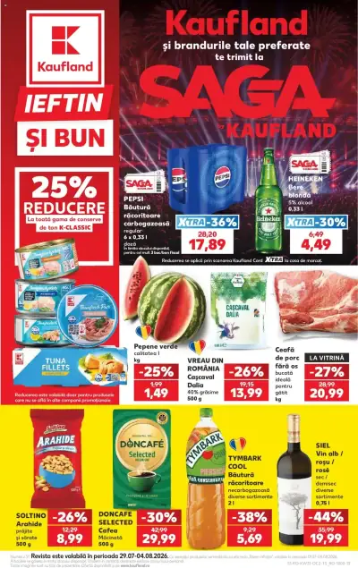 Kaufland Catalog: Ofertă actuală din 29.07.2026