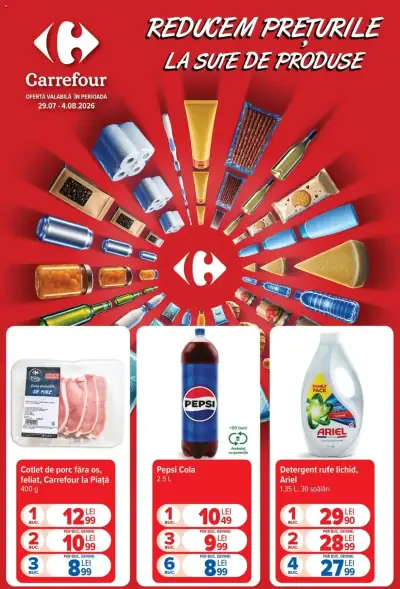 Carrefour Catalog: Ofertă actuală din 29.07.2026