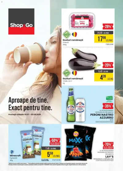 Mega Image Catalog Shop&Go: Ofertă actuală din 30.07.2026