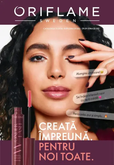 Oriflame Catalog 13 2026: Ofertă actuală din 09.09.2026