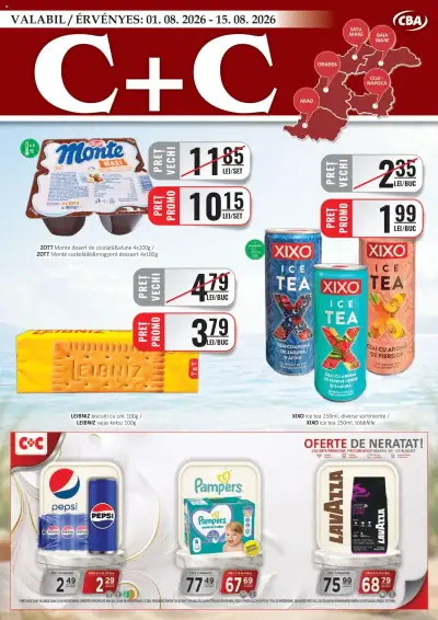CBA Catalog C+C: Ofertă actuală din 01.08.2026