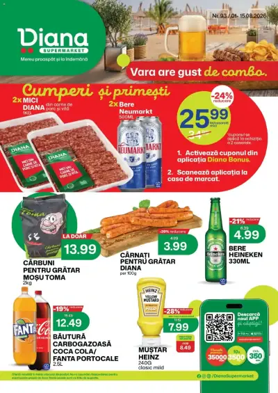 Diana Catalog: Ofertă actuală din 01.08.2026