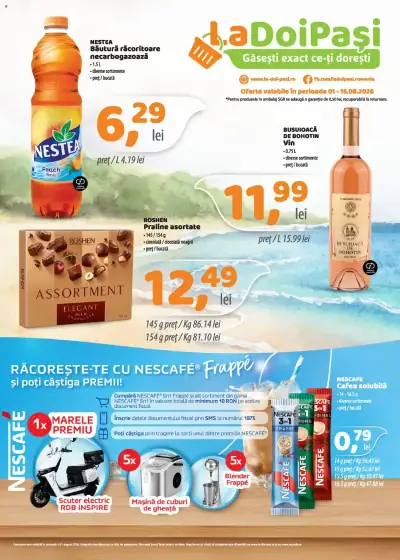 LaDoiPași Catalog: Ofertă actuală din 01.08.2026