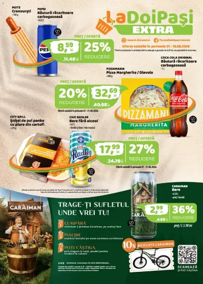 LaDoiPași Catalog extra: Ofertă actuală din 01.08.2026
