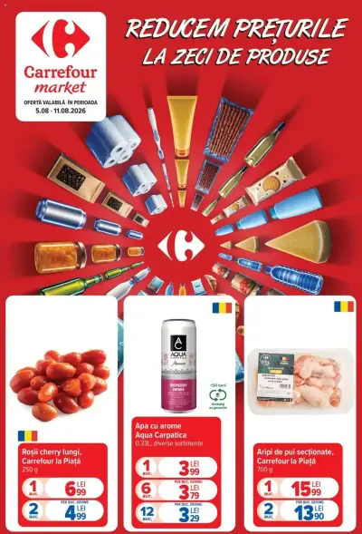 Carrefour Catalog Market: Ofertă actuală din 05.08.2026