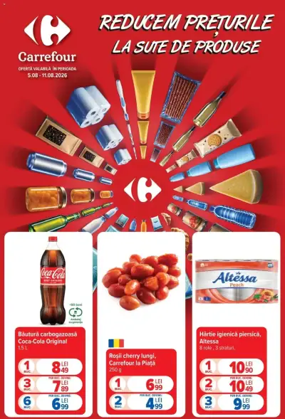 Carrefour Catalog: Ofertă actuală din 05.08.2026