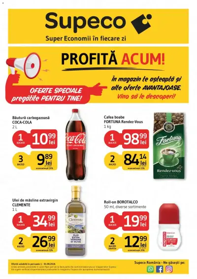Supeco Catalog: Ofertă actuală din 01.08.2026