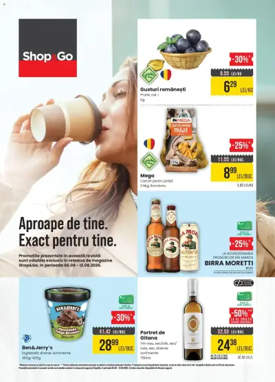 Mega Image Catalog Shop&Go: Ofertă actuală din 06.08.2026