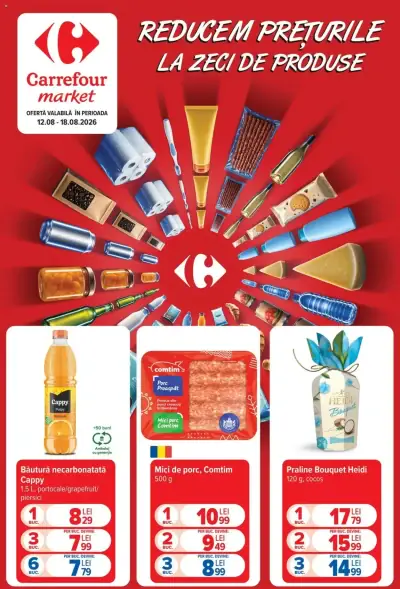 Carrefour Catalog Market: Ofertă actuală din 12.08.2026