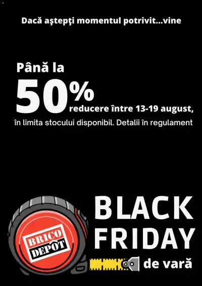 Brico Depot Catalog: Ofertă actuală din 13.08.2026
