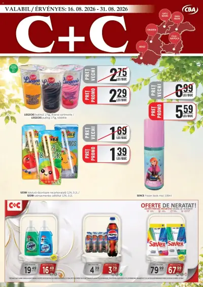CBA Catalog C+C: Ofertă actuală din 16.08.2026