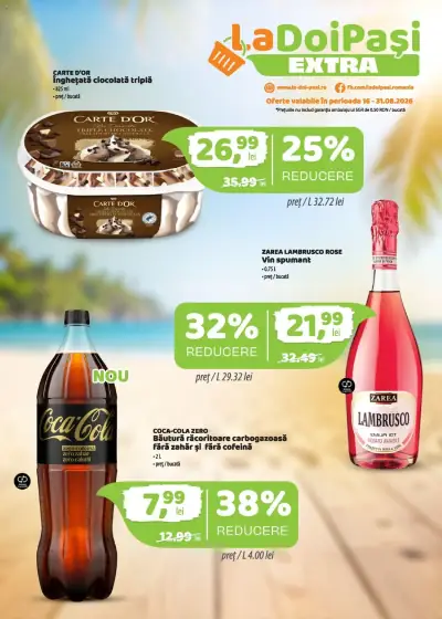 LaDoiPași Catalog extra: Ofertă actuală din 16.08.2026