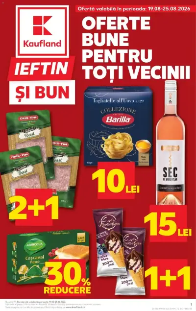 Kaufland Catalog Tematic: Ofertă actuală din 19.08.2026