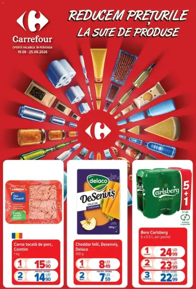 Carrefour Catalog: Ofertă actuală din 19.08.2026