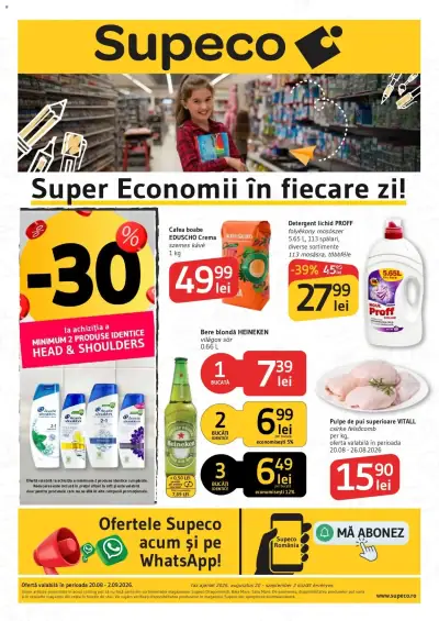 Supeco Catalog Bilingv: Ofertă actuală din 20.08.2026