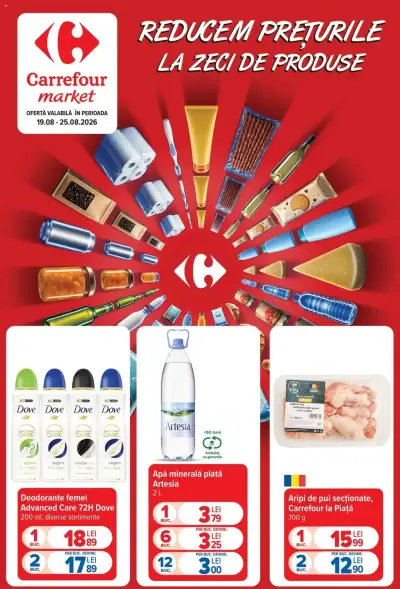 Carrefour Catalog Market: Ofertă actuală din 19.08.2026