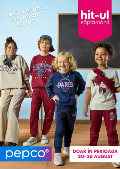 Pepco Catalog: Ofertă actuală din 20.08.2026