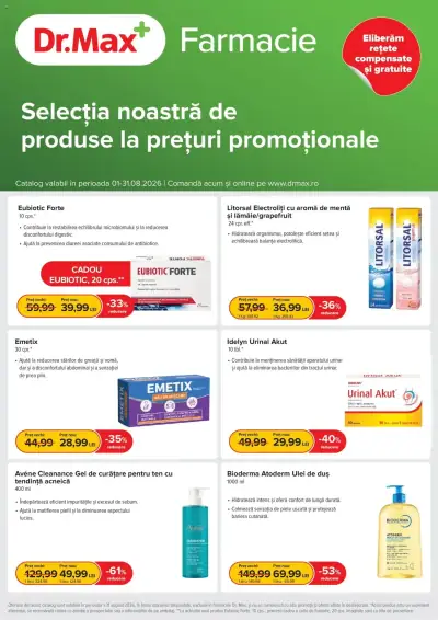 Catalog Dr.Max Farmacii