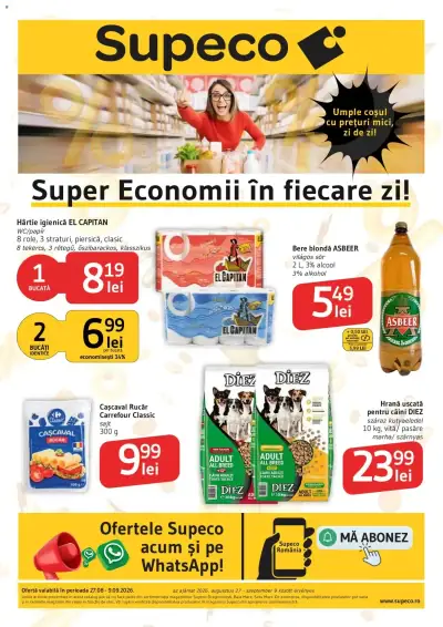 Supeco Catalog Prim Pret Bilingv: Ofertă actuală din 27.08.2026