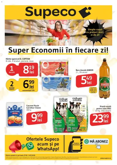 Supeco Catalog Prim Pret: Ofertă actuală din 27.08.2026