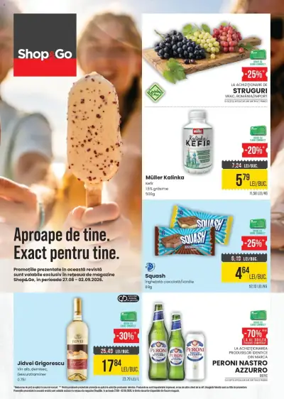 Mega Image Catalog Shop&Go: Ofertă actuală din 27.08.2026