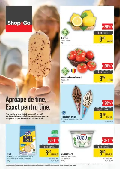 Mega Image Catalog Shop&Go: Ofertă actuală din 03.09.2026