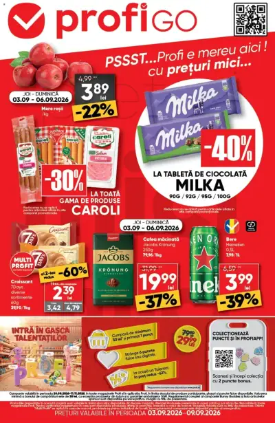 Profi Catalog Go: Ofertă actuală din 03.09.2026