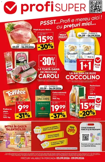 Profi Catalog Super: Ofertă actuală din 03.09.2026