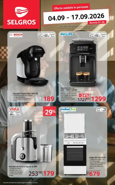 Selgros Catalog Nonfood: Ofertă actuală din 04.09.2026