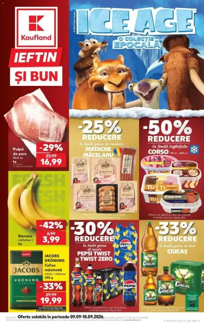 Kaufland Domnesti: Ofertă actuală din 09.09.2026