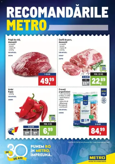 Metro Catalog: Ofertă actuală din 07.09.2026