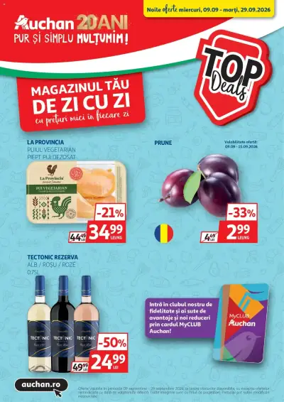 Auchan Catalog: Ofertă actuală din 09.09.2026