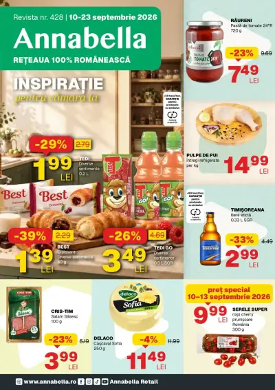 Annabella Catalog: Ofertă actuală din 10.09.2026