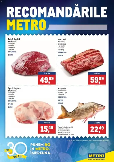 Metro Catalog: Ofertă actuală din 14.09.2026