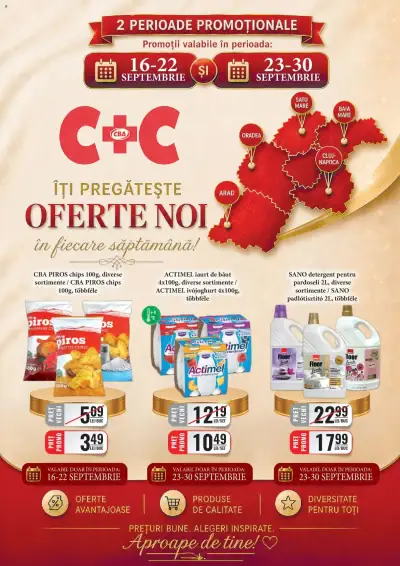 CBA Catalog C+C: Ofertă actuală din 16.09.2026