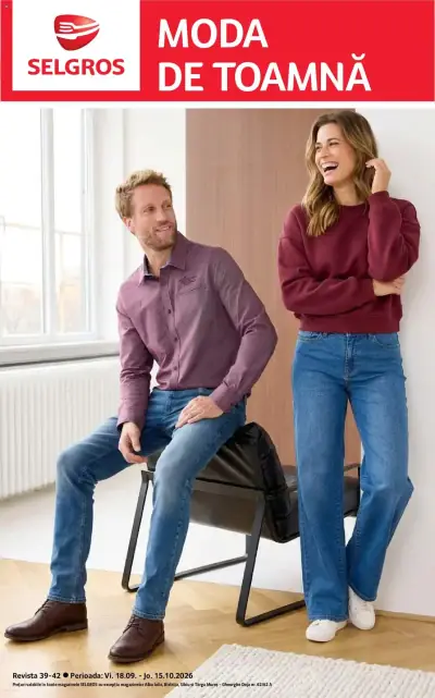 Selgros Catalog Moda de toamnă: Ofertă actuală din 18.09.2026