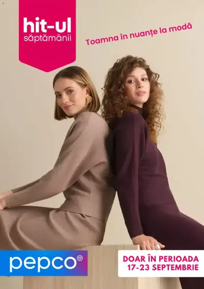 Pepco Catalog: Ofertă actuală din 17.09.2026