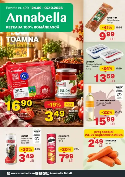 Annabella Catalog: Ofertă actuală din 24.09.2026