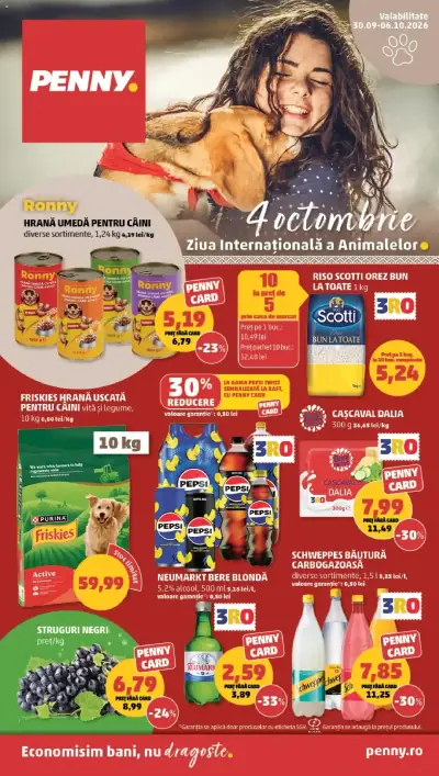 PENNY Catalog: Ofertă actuală din 30.09.2026