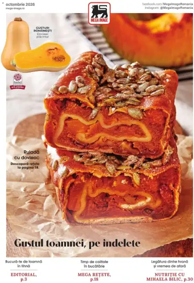 Mega Image Catalog Octombrie: Ofertă actuală din 01.10.2026